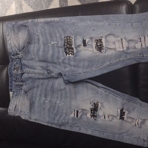 Denim Blue Jeans(Smoke Rise) 32X32